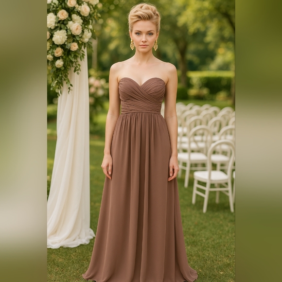 BILL LEVKOFF BRIDESMAIDS DRESS SIZE 10 - Picture 1 of 5